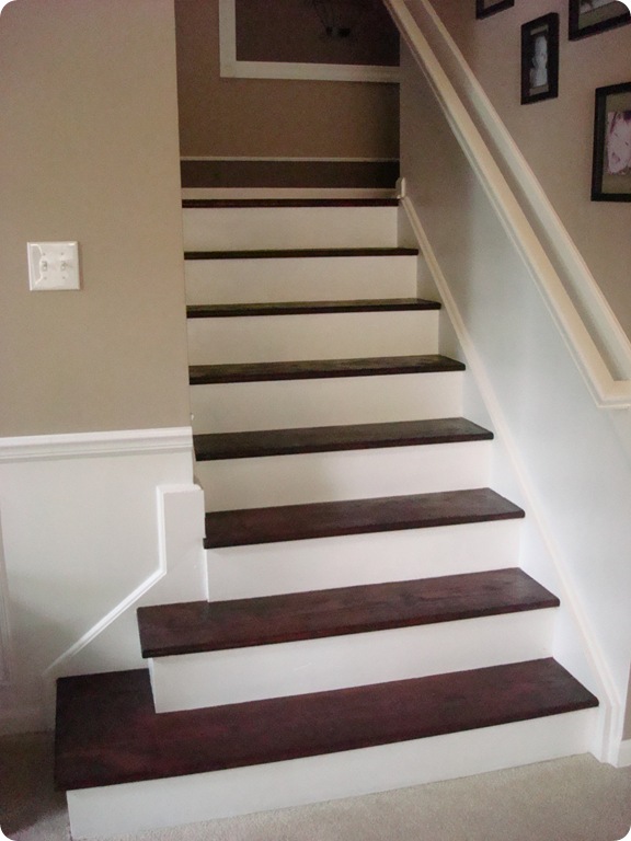carpet to hardwood stairs